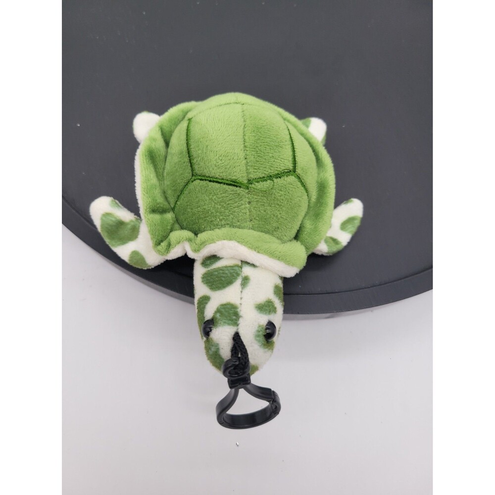 Sea Turtle 5.5" Plush Backpack Clip On Key Clip